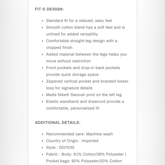 Nike Mens Sportswear Style Essentials Woven Unlined Sneaker Pants Waist 36 Black - Picture 9 of 12